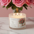 Pure Rose – 16oz | 3-Wick Soy Candle
