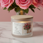 Pure Rose – 16oz | 3-Wick Soy Candle