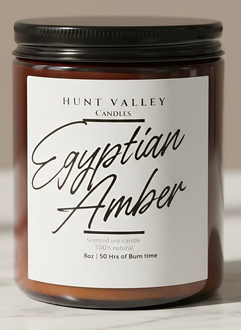 8oz Amber Jar | Choose Your Scent