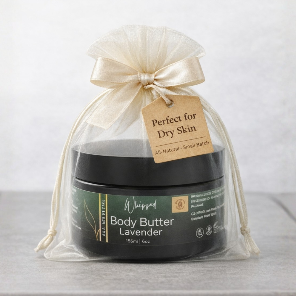 All Natural Whipped Body Butter – Lavender (8 oz)
