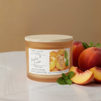Peaches & Crème 3-wick| 16oz Soy Candle
