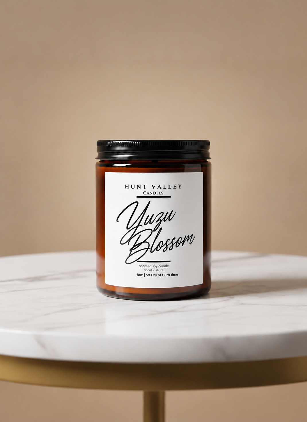 8oz Amber Jar | Choose Your Scent