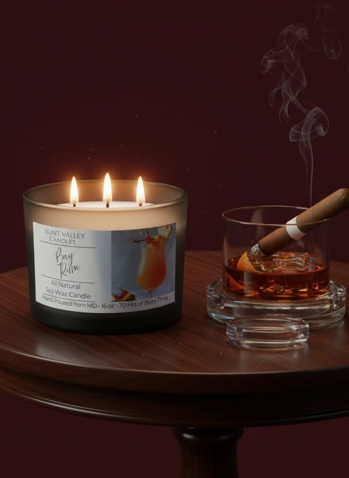 Bay Rum | 3-Wick Signature Candle 16oz