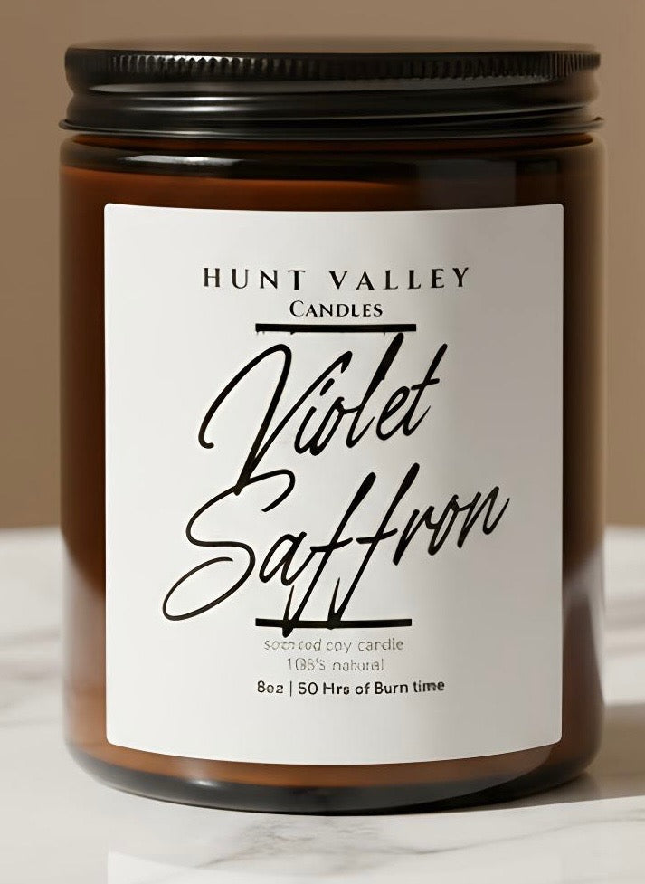 8oz Amber Jar | Choose Your Scent