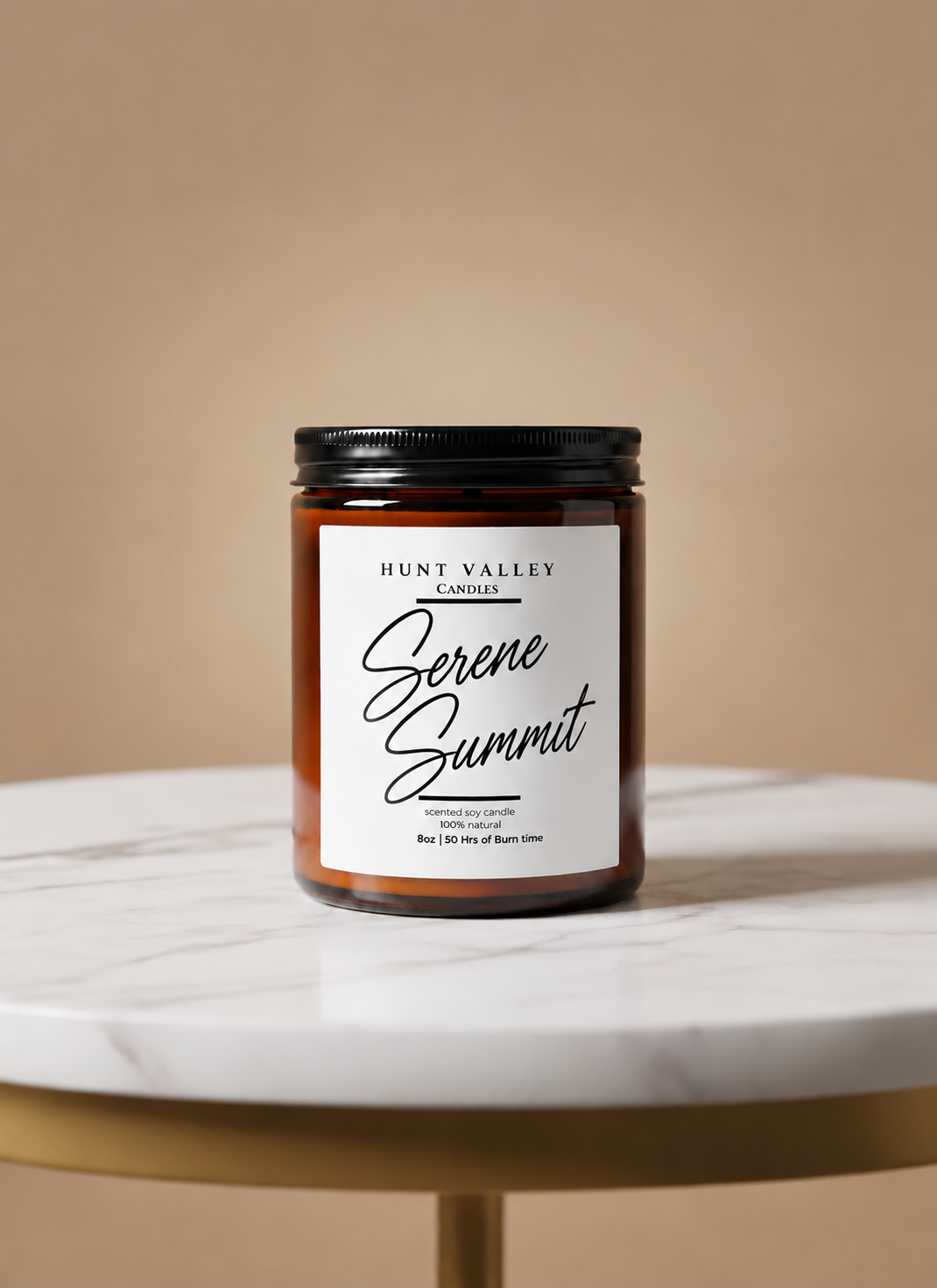 8oz Amber Jar | Choose Your Scent