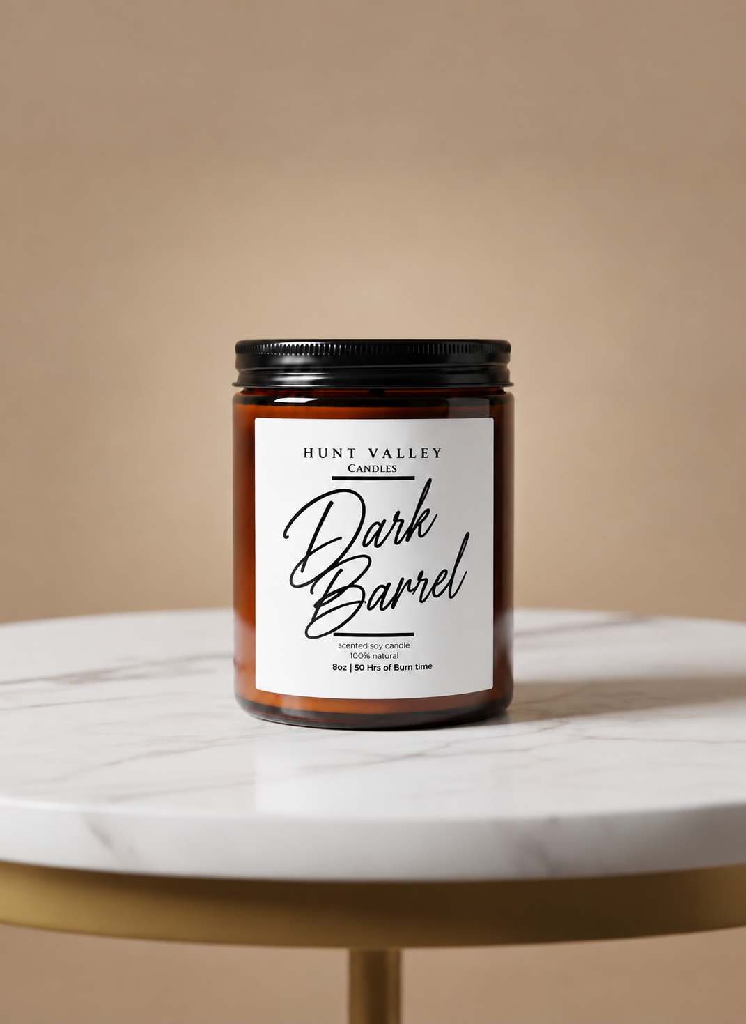 8oz Amber Jar | Choose Your Scent