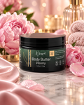 All Natural Whipped Body Butter – Peony (8 oz)