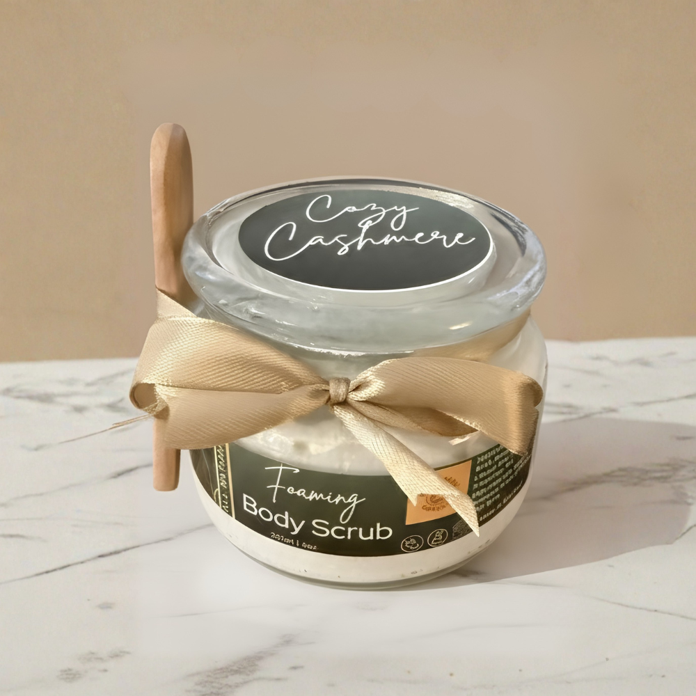 Cozy Cashmere – Foaming Body Scrub (8oz)