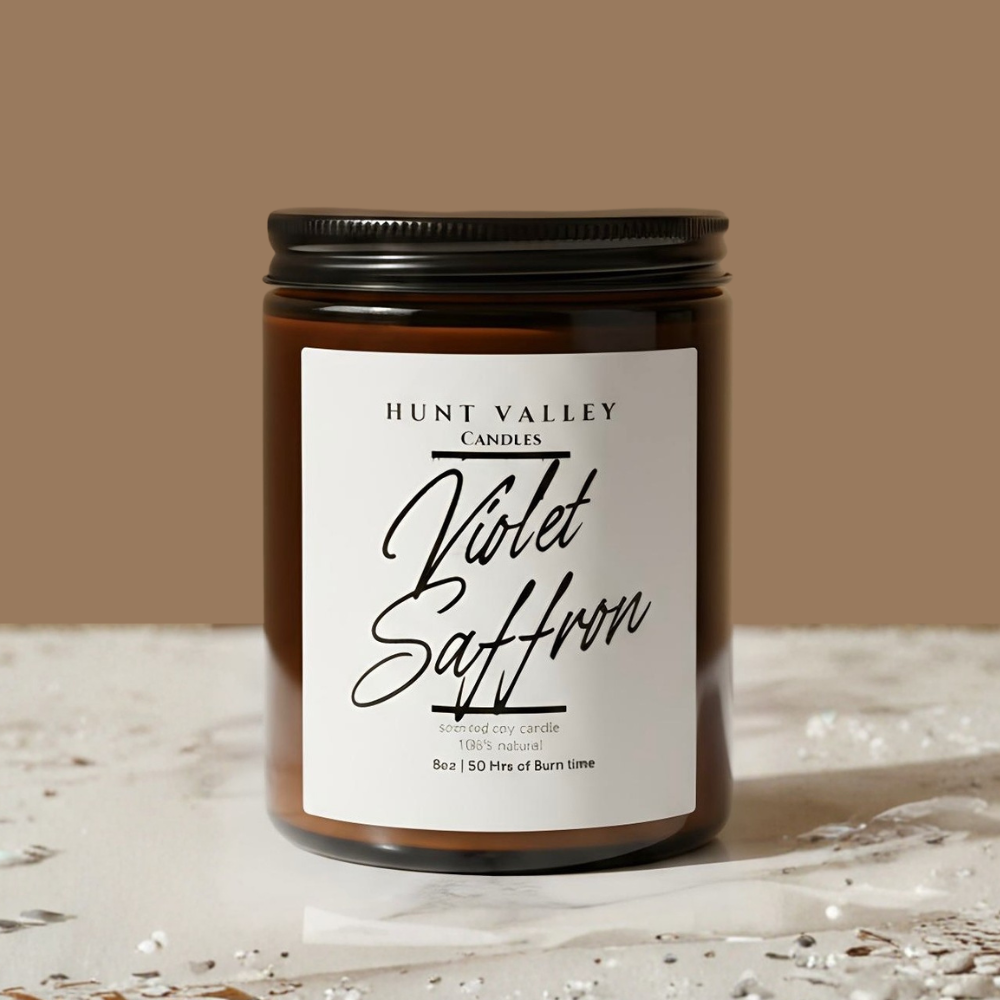 8oz Amber Jar | Choose Your Scent