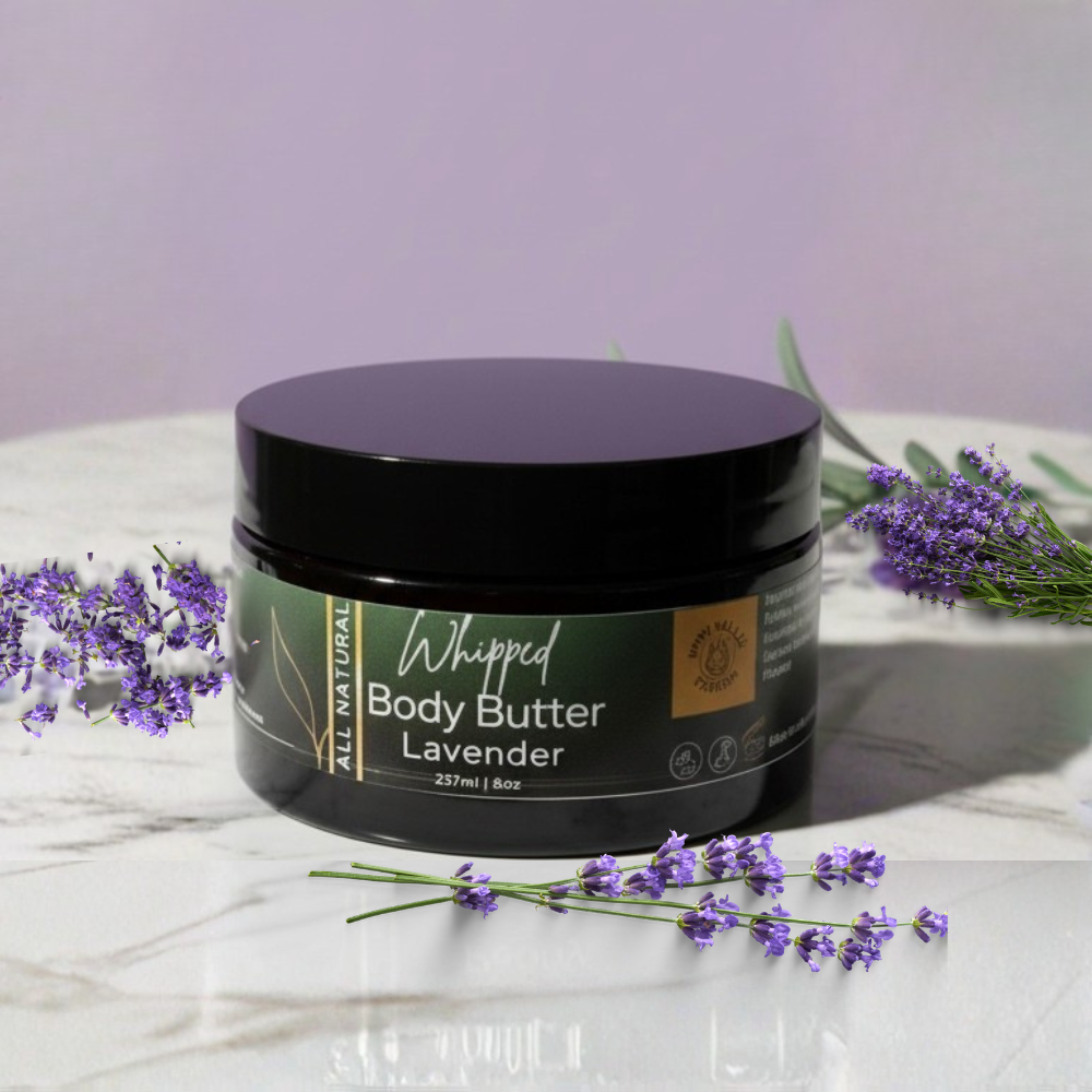All Natural Whipped Body Butter – Lavender (8 oz)