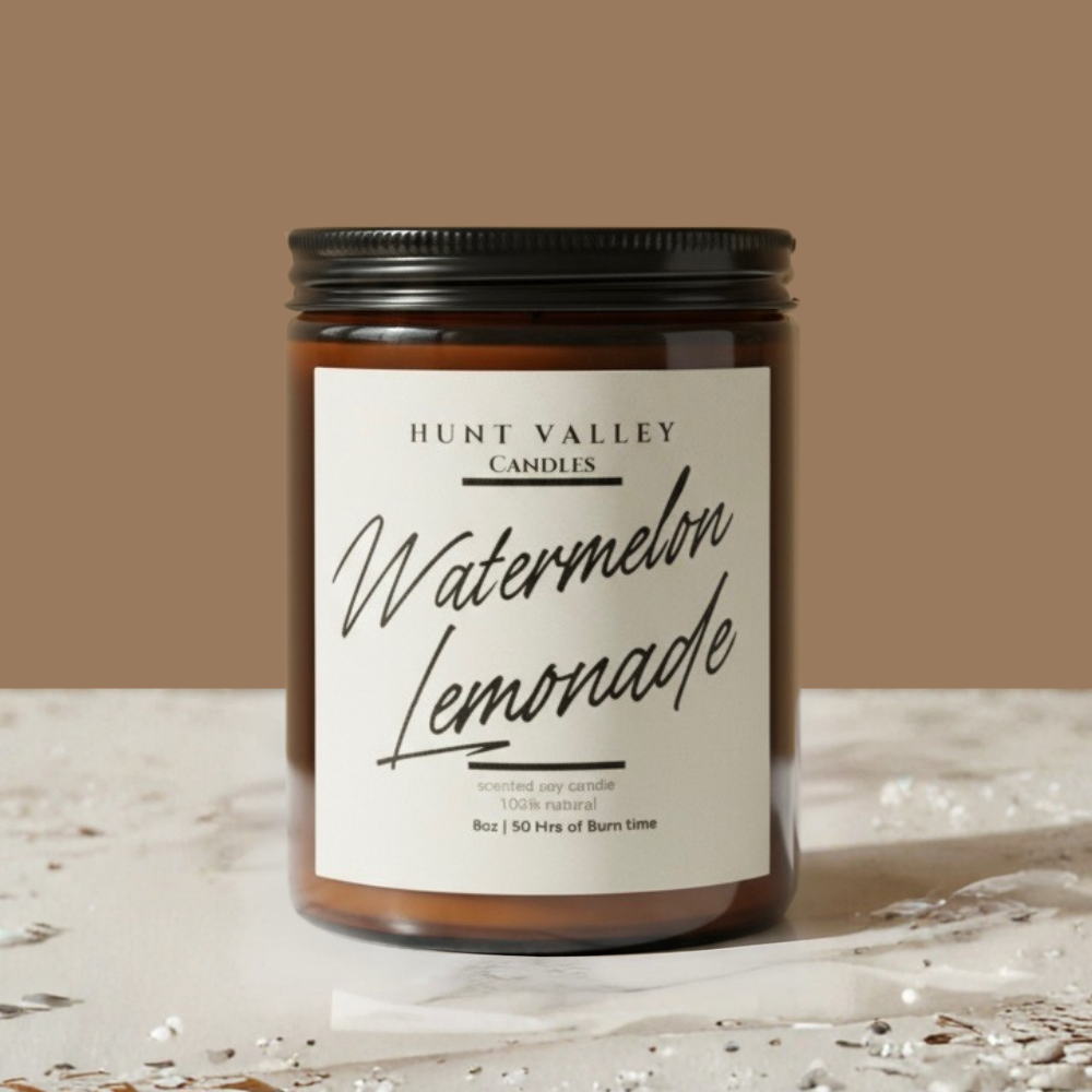 8oz Amber Jar | Choose Your Scent