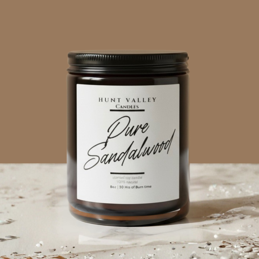 8oz Amber Jar | Choose Your Scent