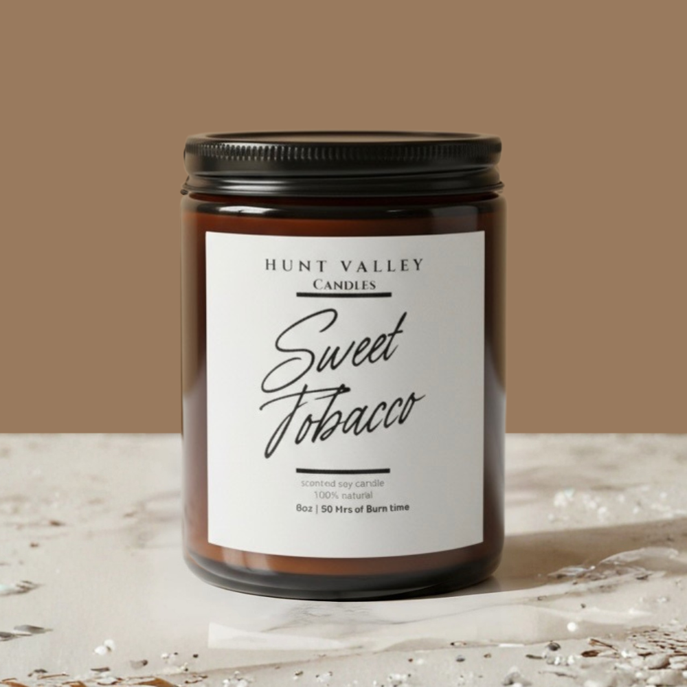 8oz Amber Jar | Choose Your Scent