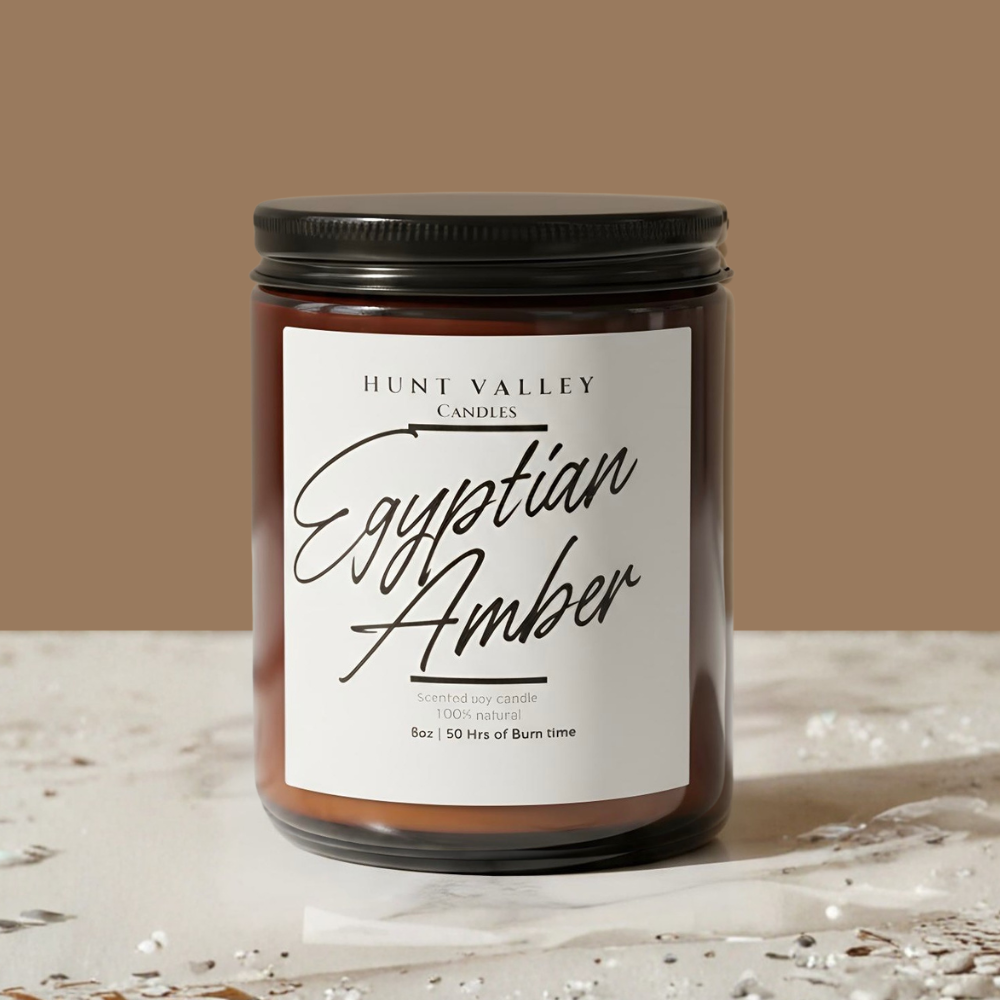8oz Amber Jar | Choose Your Scent