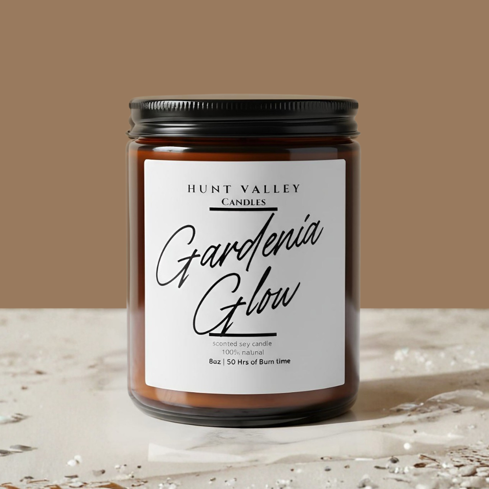 8oz Amber Jar | Choose Your Scent