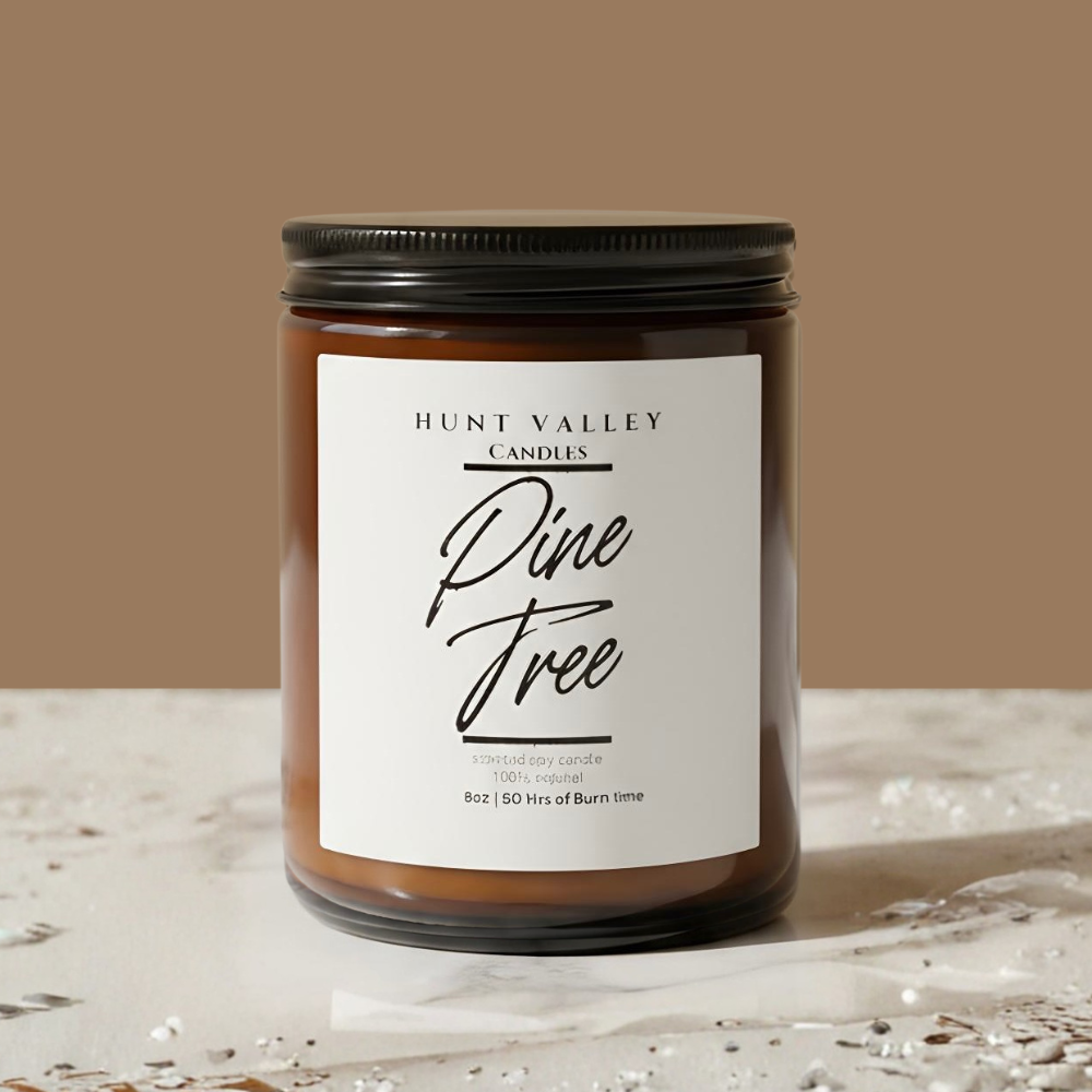 8oz Amber Jar | Choose Your Scent