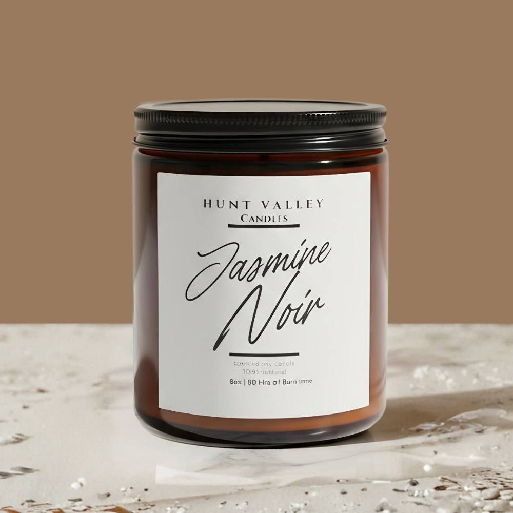 8oz Amber Jar | Choose Your Scent