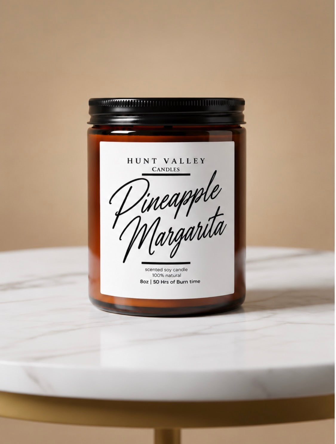8oz Amber Jar | Choose Your Scent