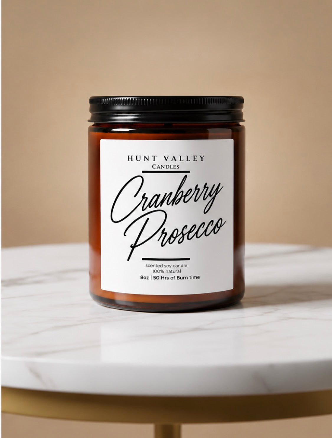 8oz Amber Jar | Choose Your Scent