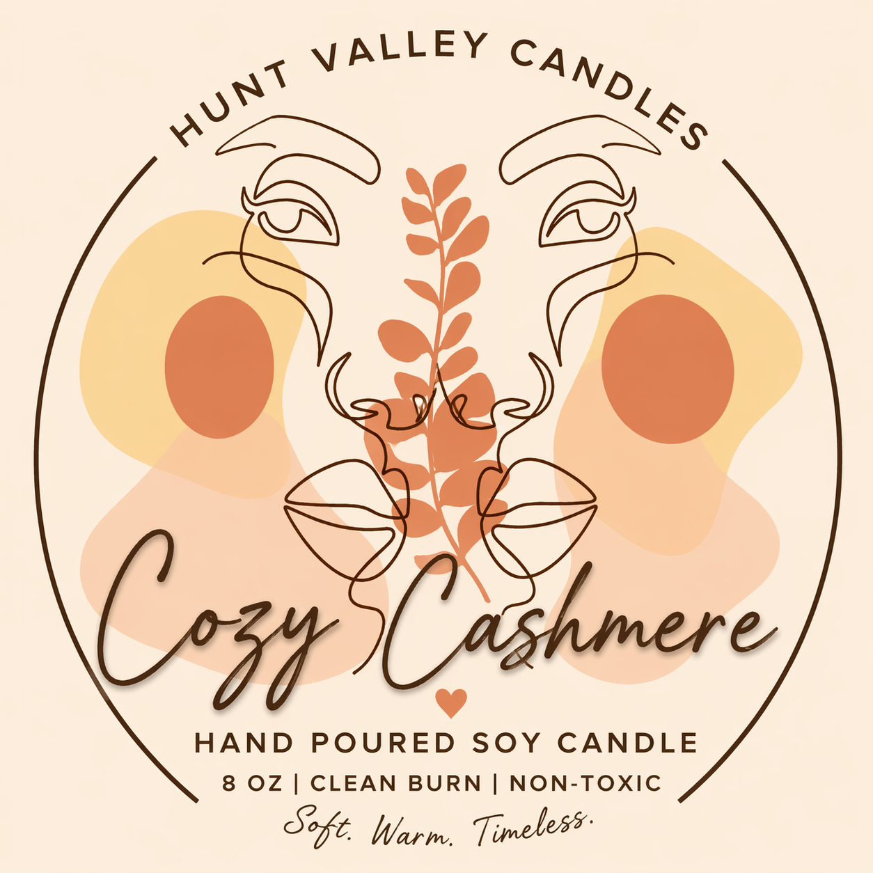 Cozy Cashmere | The Expression Collection – 8oz Wood Wick Candle