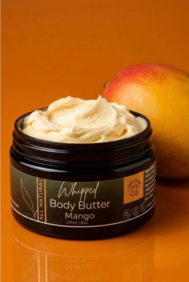 All Natural Whipped Body Butter – Mango (8 oz)