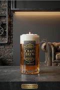 Craft Brew Candle | 60 oz Novelty Beer Candle