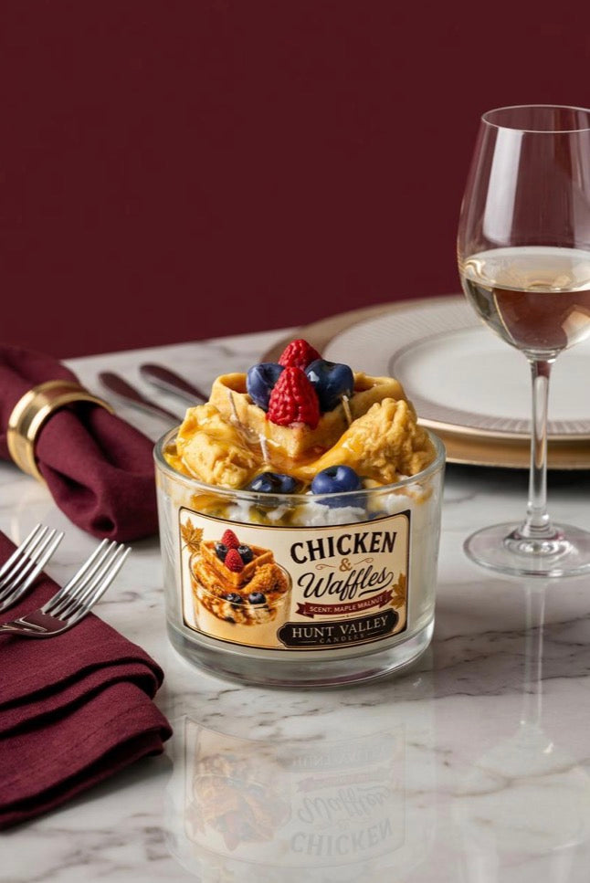 Chicken & Waffles | 24 oz Natural Soy Candle
