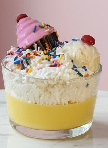 🎂 Birthday Cake Dessert Candle – 24oz, 3 Wick Soy Candle