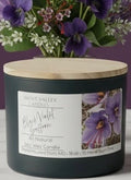 Black Violet Saffron – 16oz | 3-Wick Soy Candle