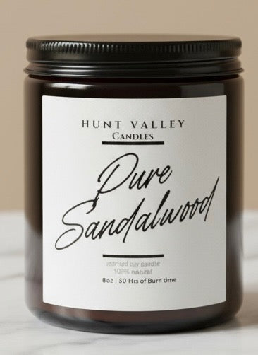 8oz Amber Jar | Choose Your Scent