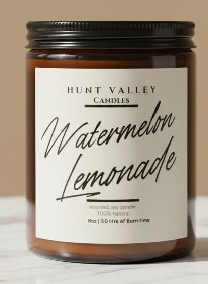 8oz Amber Jar | Choose Your Scent